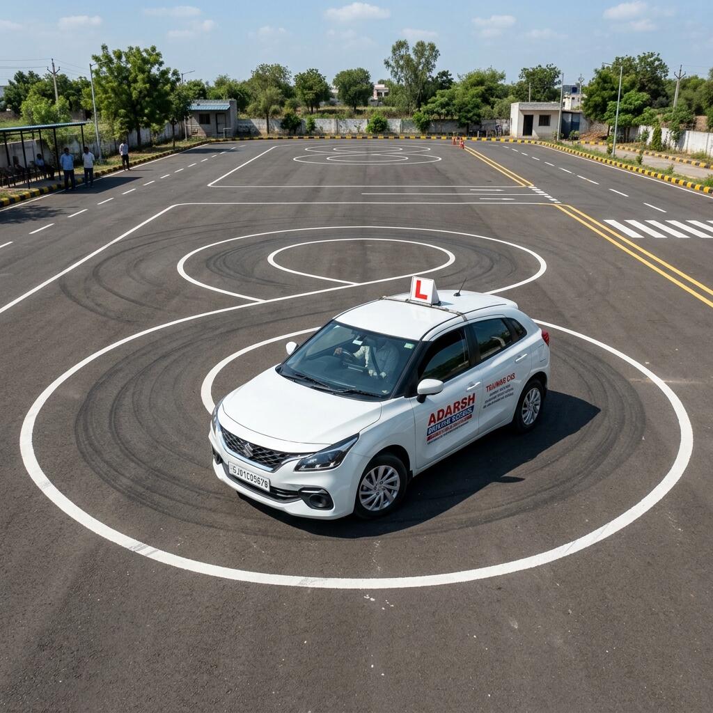 Adarsh Driving Track | Best RTO Practice Track in Ahmedabad