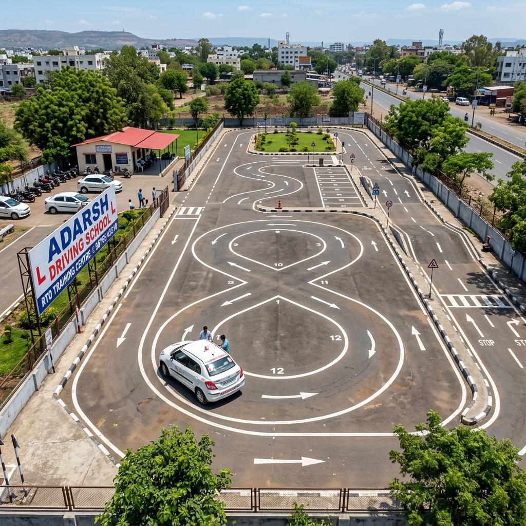 Huskur Rto Track Adarsh Driving Track | Best RTO Practice Track in Ahmedabad