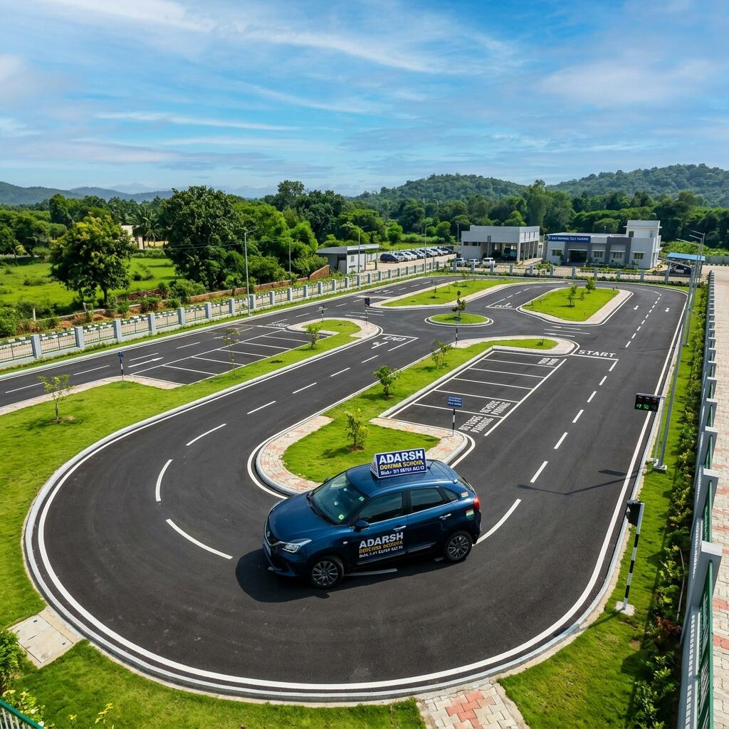 Adarsh Driving Track | Best RTO Practice Track in Ahmedabad
